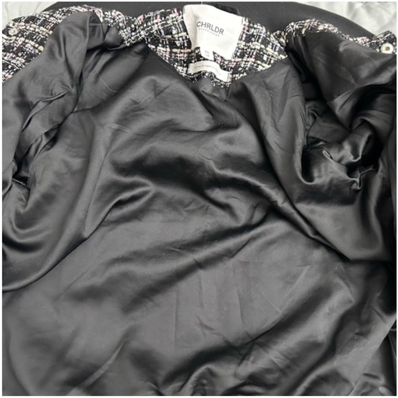 CHRLDR tweed boucle varsity jacket - Picture 8 of 9